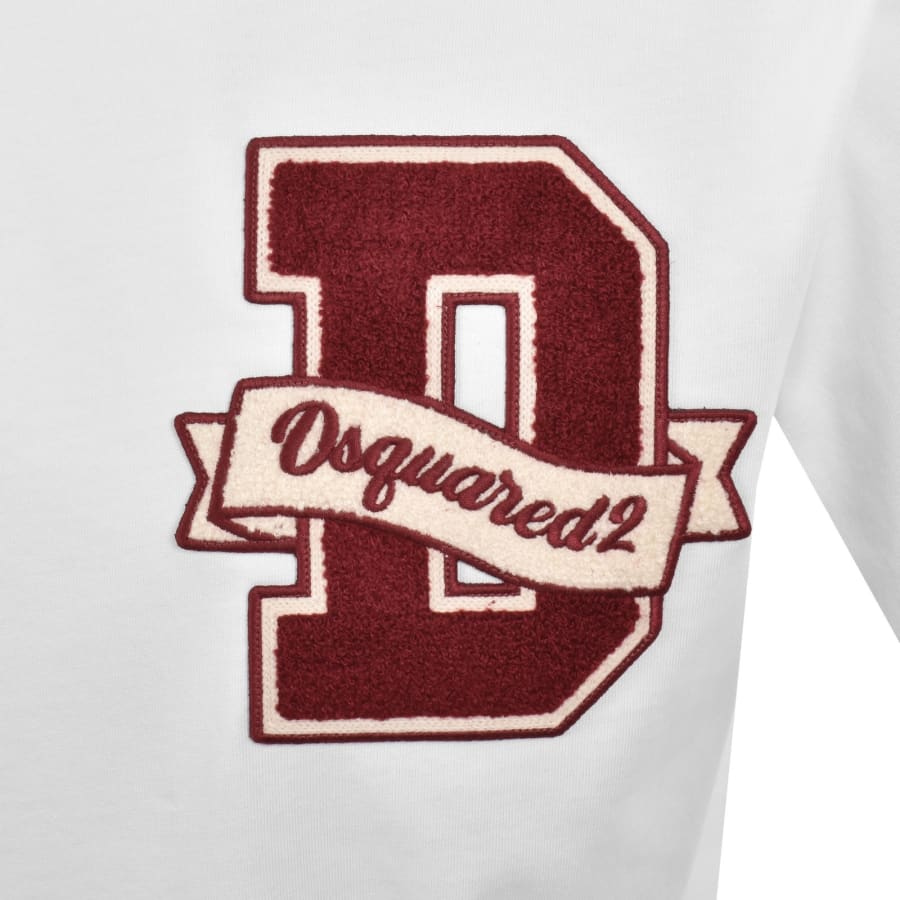 Image number 3 for DSQUARED2 Loose Fit T Shirt White