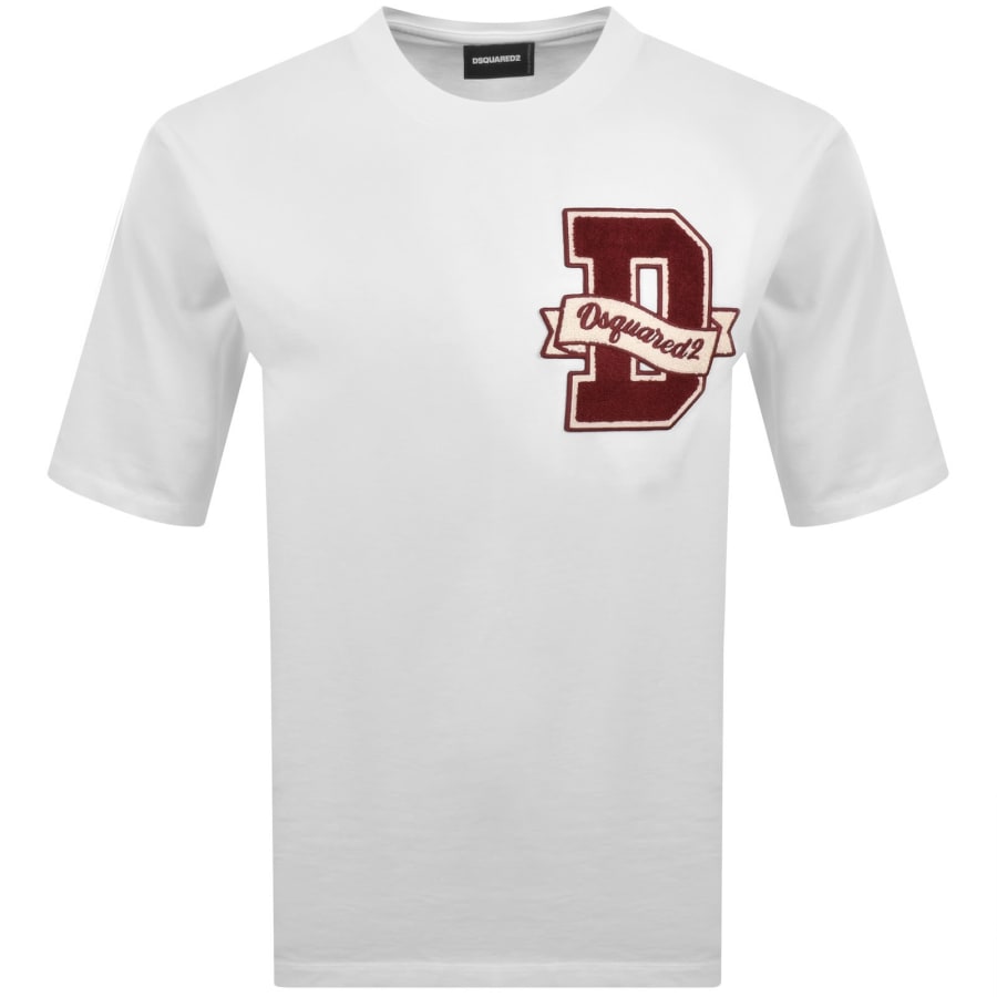 Image number 1 for DSQUARED2 Loose Fit T Shirt White
