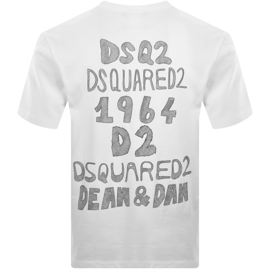 Image number 5 for DSQUARED2 Regular Fit T Shirt White