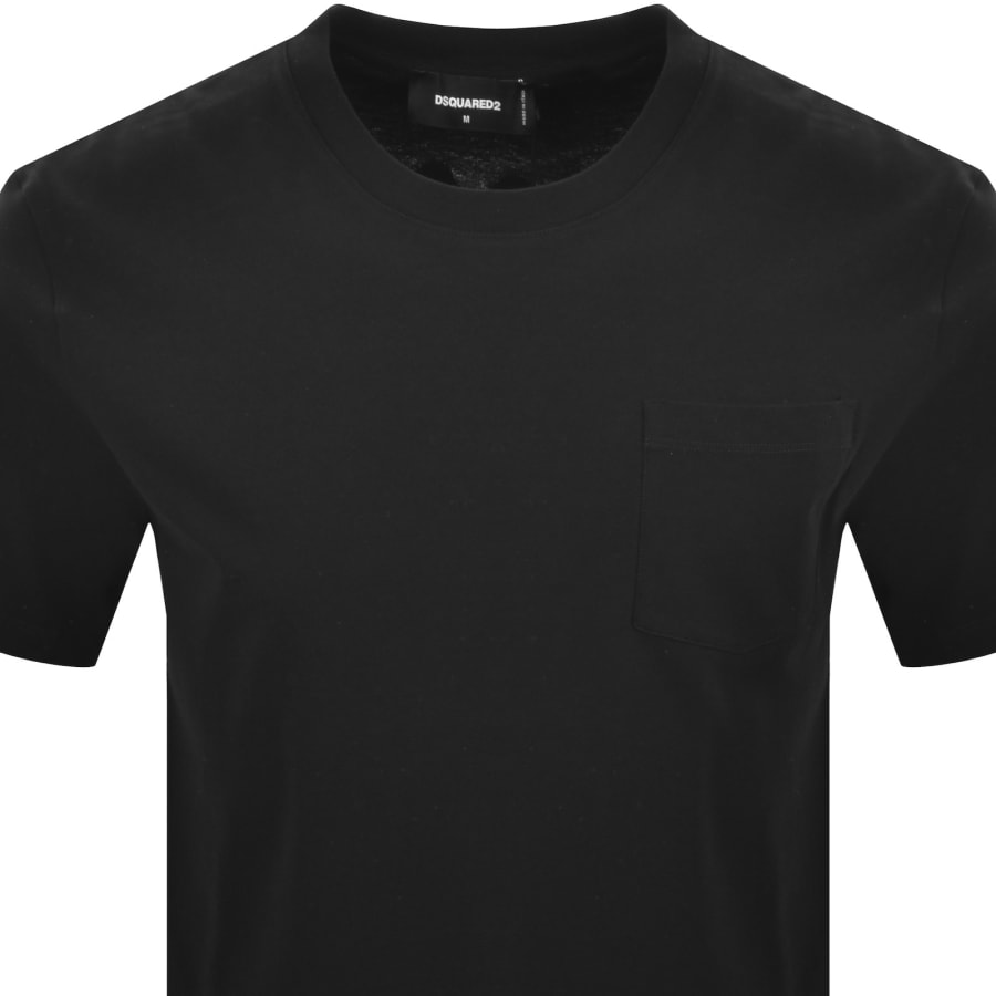 Image number 3 for DSQUARED2 Regular Fit T Shirt Black