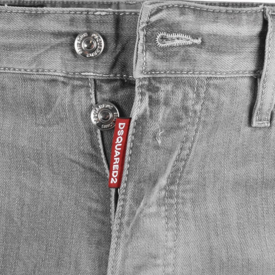 Image number 5 for DSQUARED2 642 Jeans Light Wash Grey