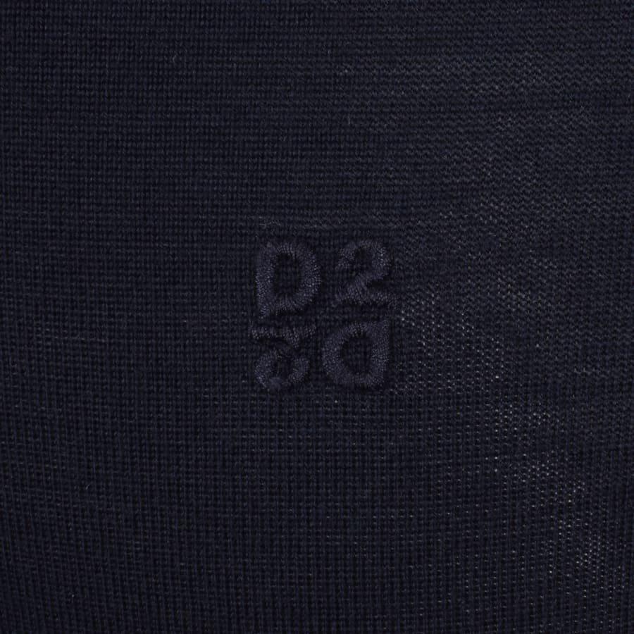Image number 3 for DSQUARED2 Crew Neck Knit Jumper Navy