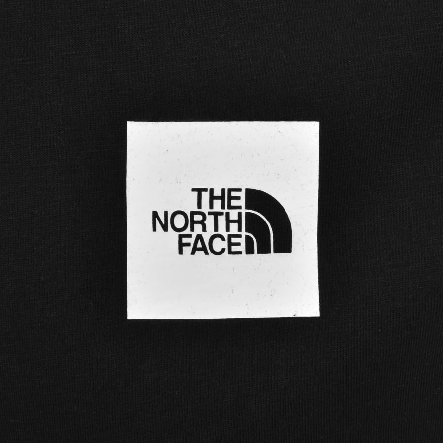 Image number 3 for The North Face Logo T Shirt Black