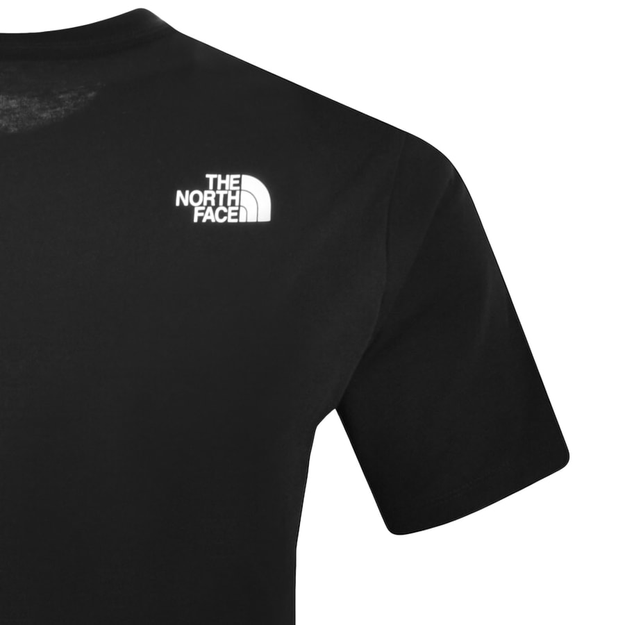 Image number 4 for The North Face Logo T Shirt Black