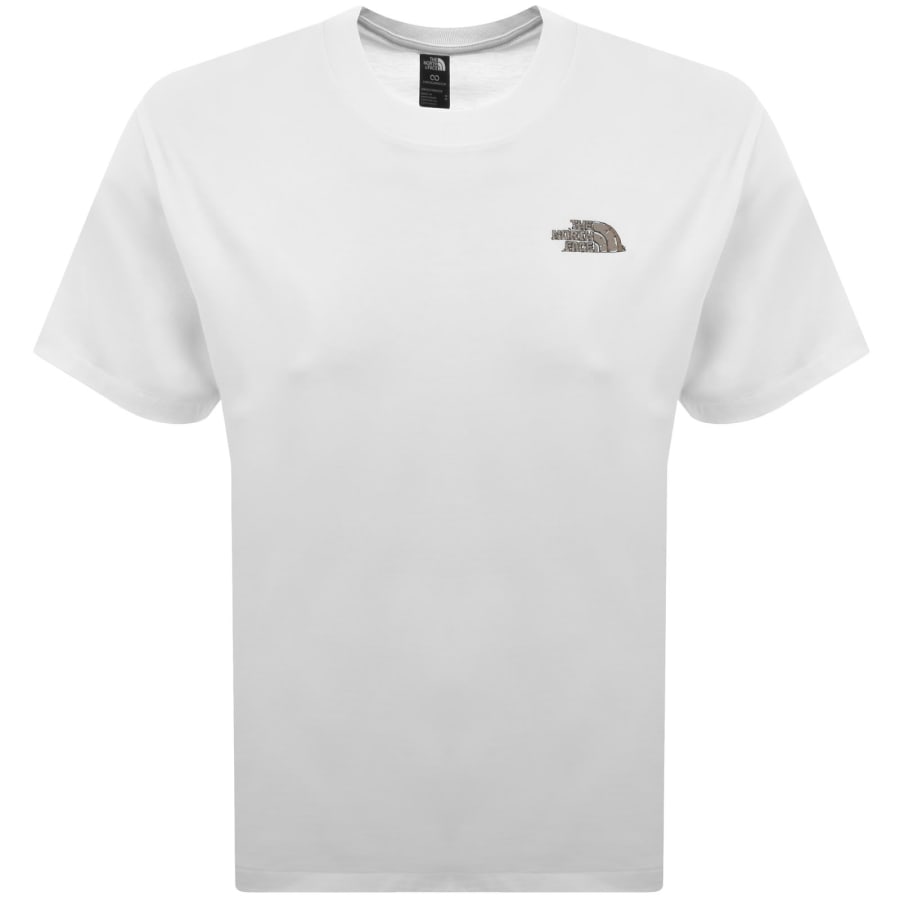 Image number 2 for The North Face Logo T Shirt White