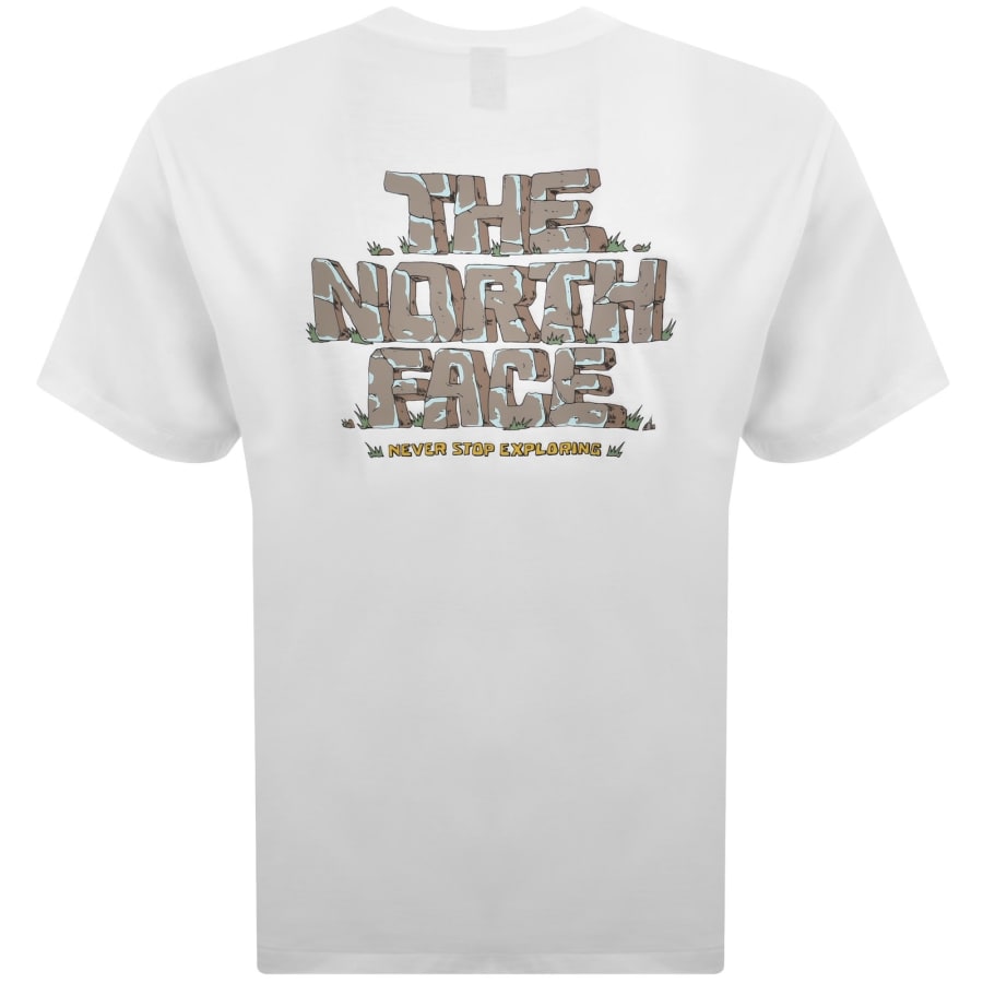 Image number 5 for The North Face Logo T Shirt White