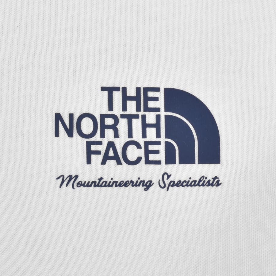 Image number 4 for The North Face Logo Store T Shirt White