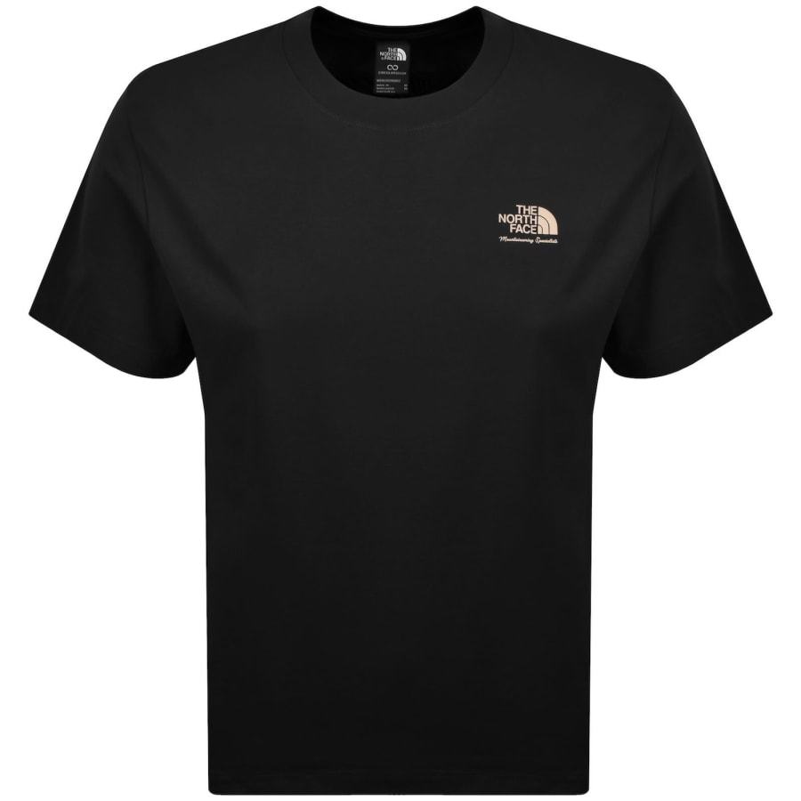 Image number 2 for The North Face Logo Store T Shirt Black