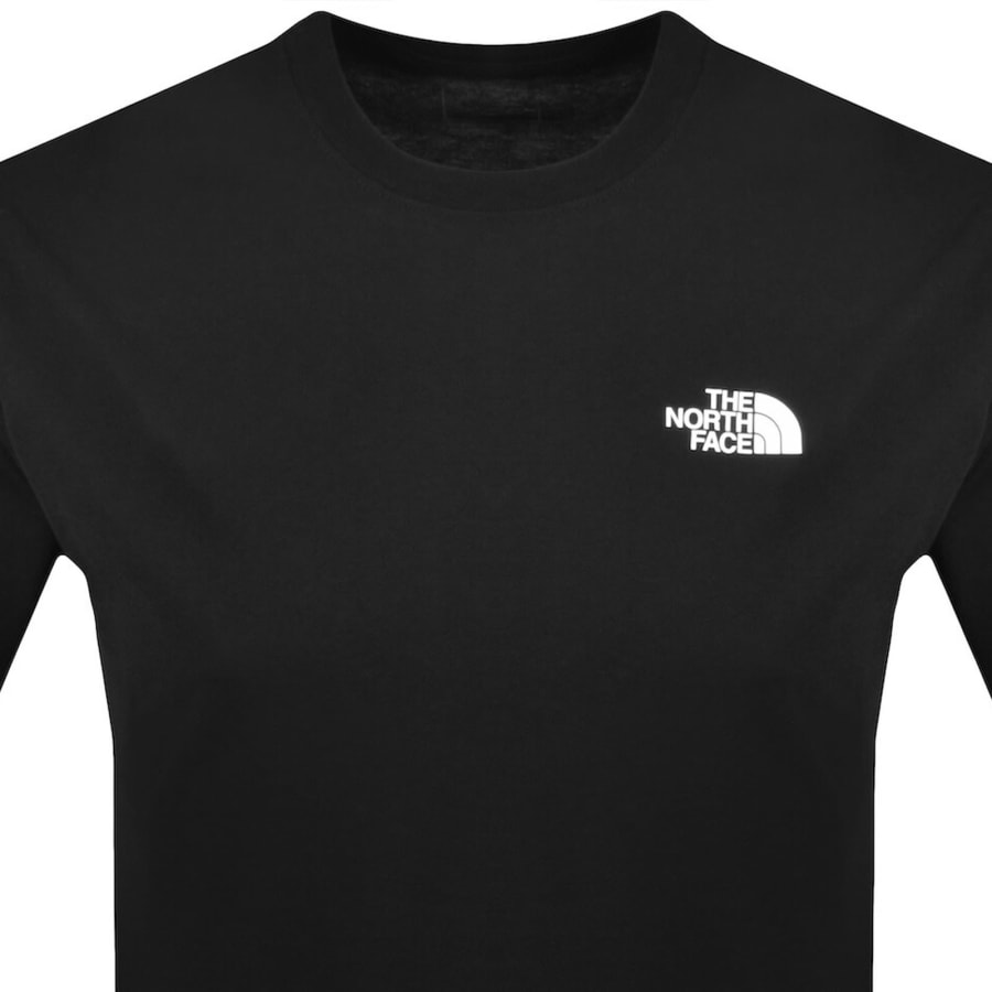 Image number 3 for The North Face Logo T Shirt Black