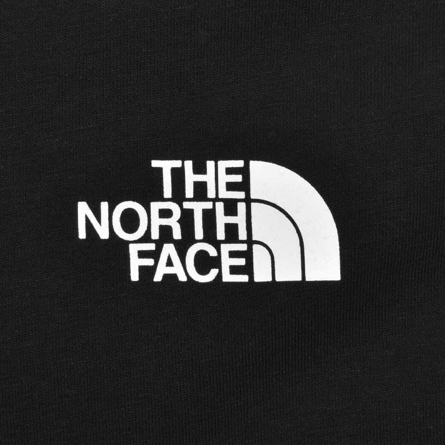 Image number 4 for The North Face Logo T Shirt Black