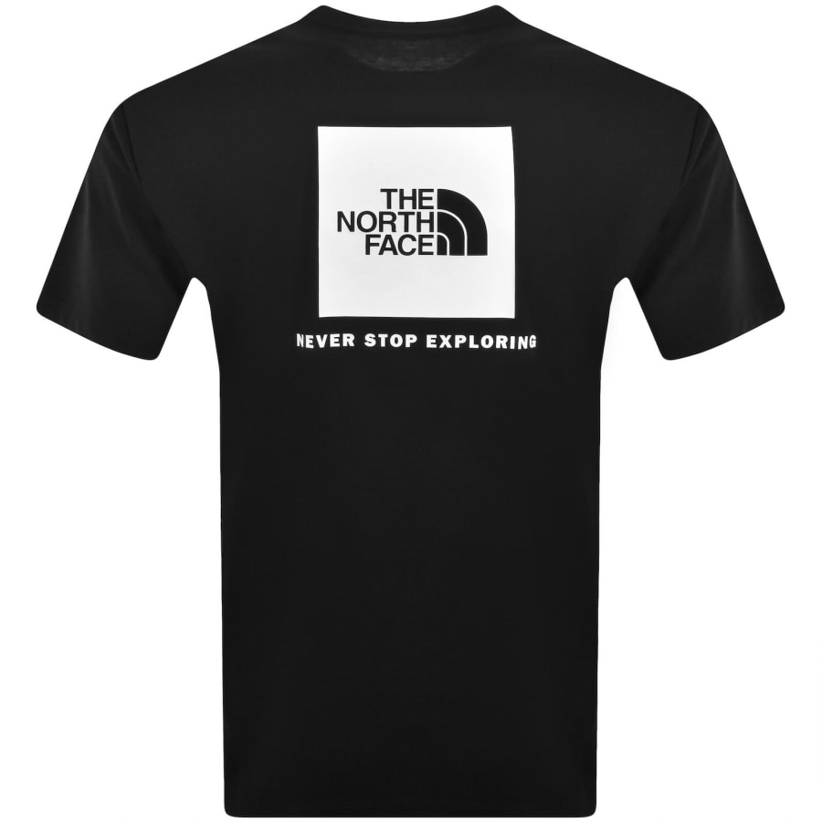 Image number 5 for The North Face Logo T Shirt Black