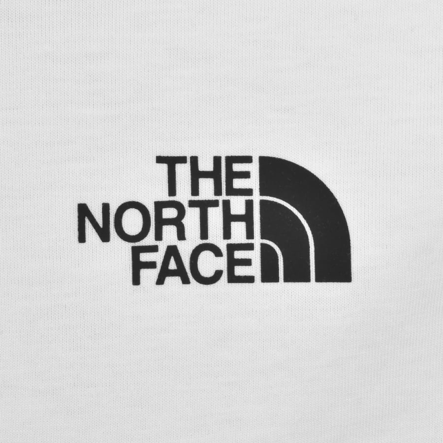 Image number 4 for The North Face Logo T Shirt White
