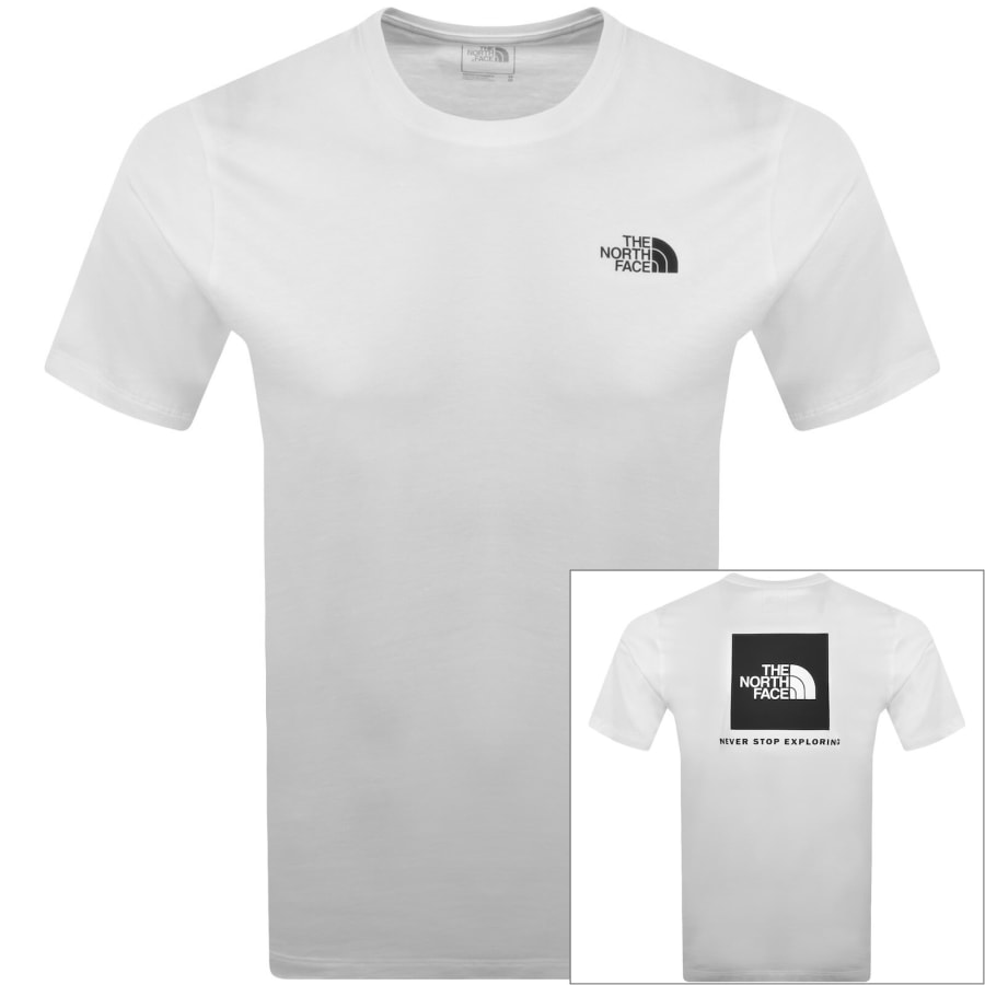 Image number 1 for The North Face Logo T Shirt White