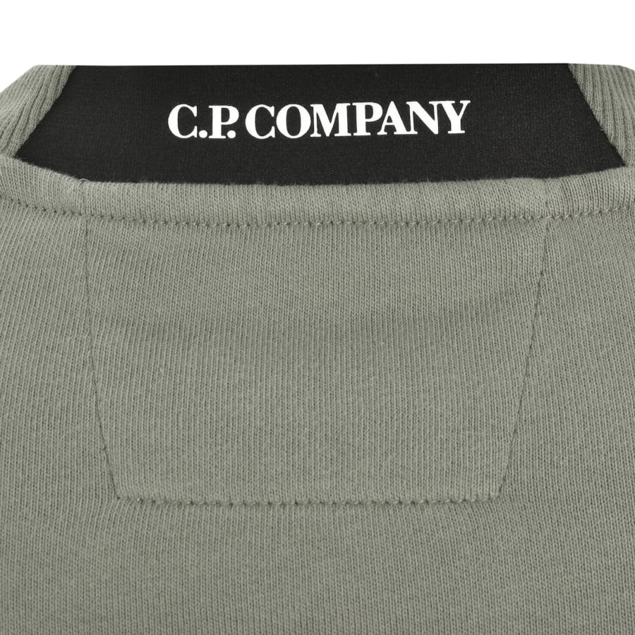 Image number 5 for CP Company Crew Neck Sweatshirt Grey