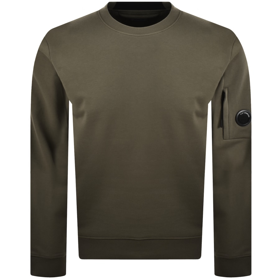 Image number 2 for CP Company Crew Neck Sweatshirt Green
