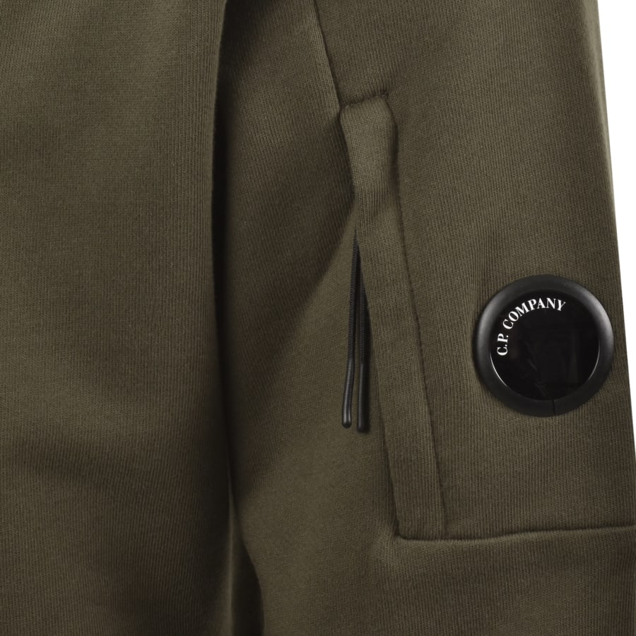 Image number 4 for CP Company Crew Neck Sweatshirt Green