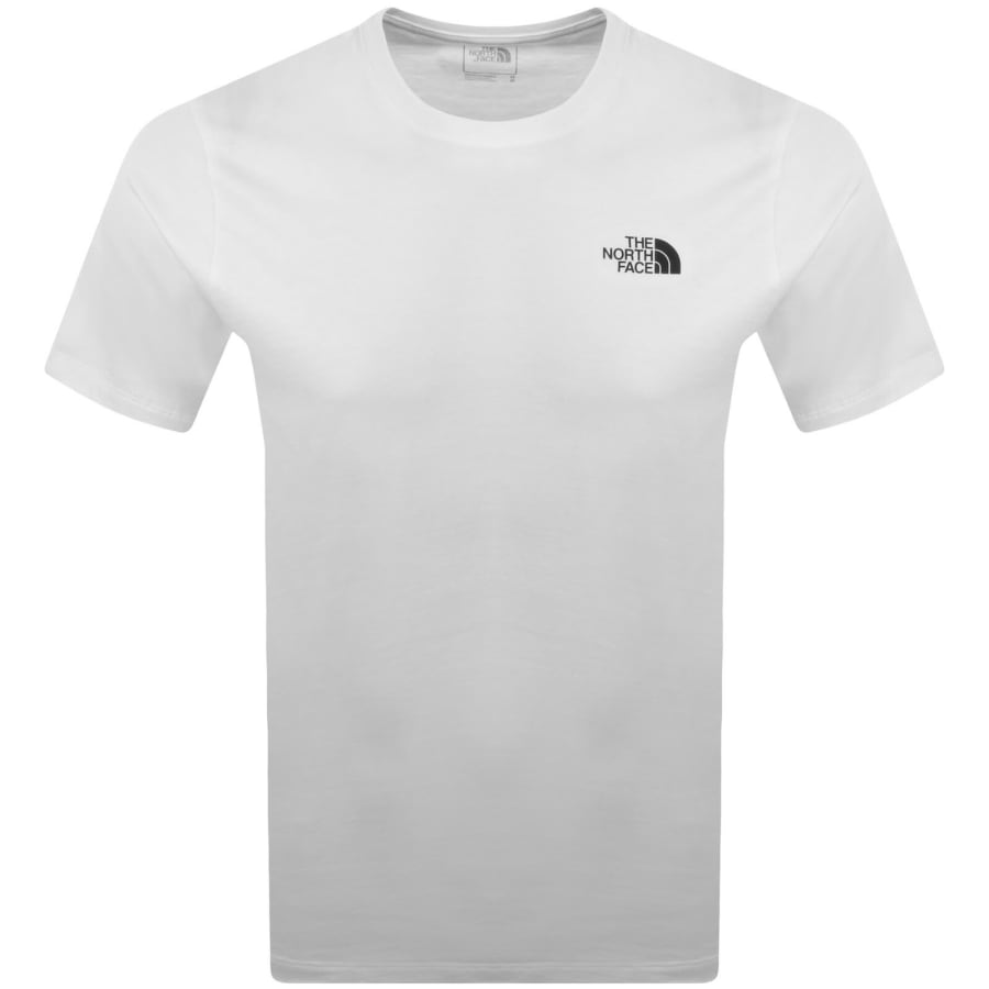 Image number 2 for The North Face Logo T Shirt White
