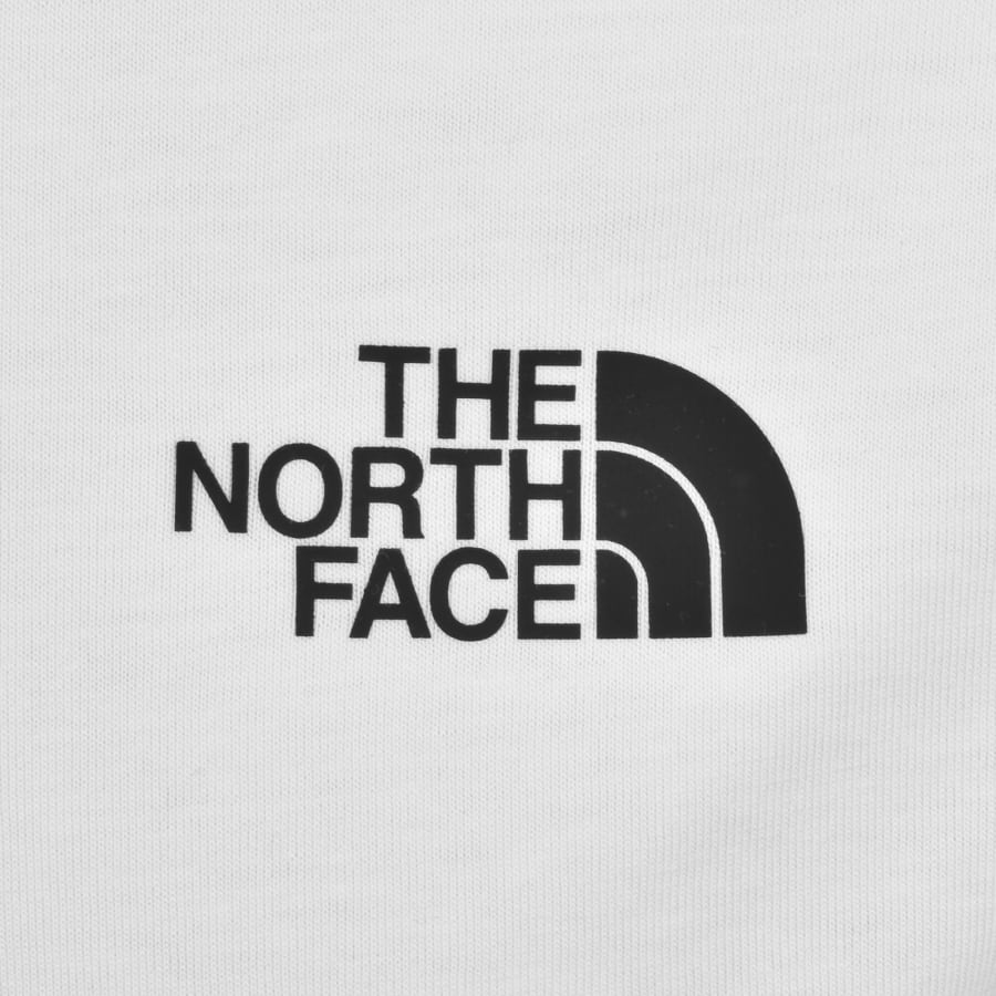 Image number 4 for The North Face Logo T Shirt White