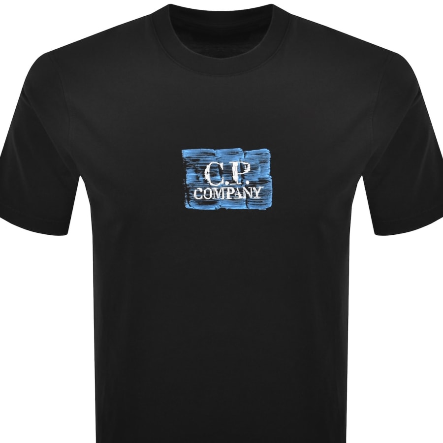 Image number 3 for CP Company Back Logo T Shirt Black