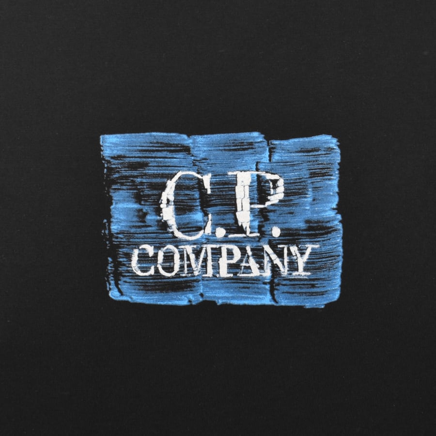 Image number 4 for CP Company Back Logo T Shirt Black