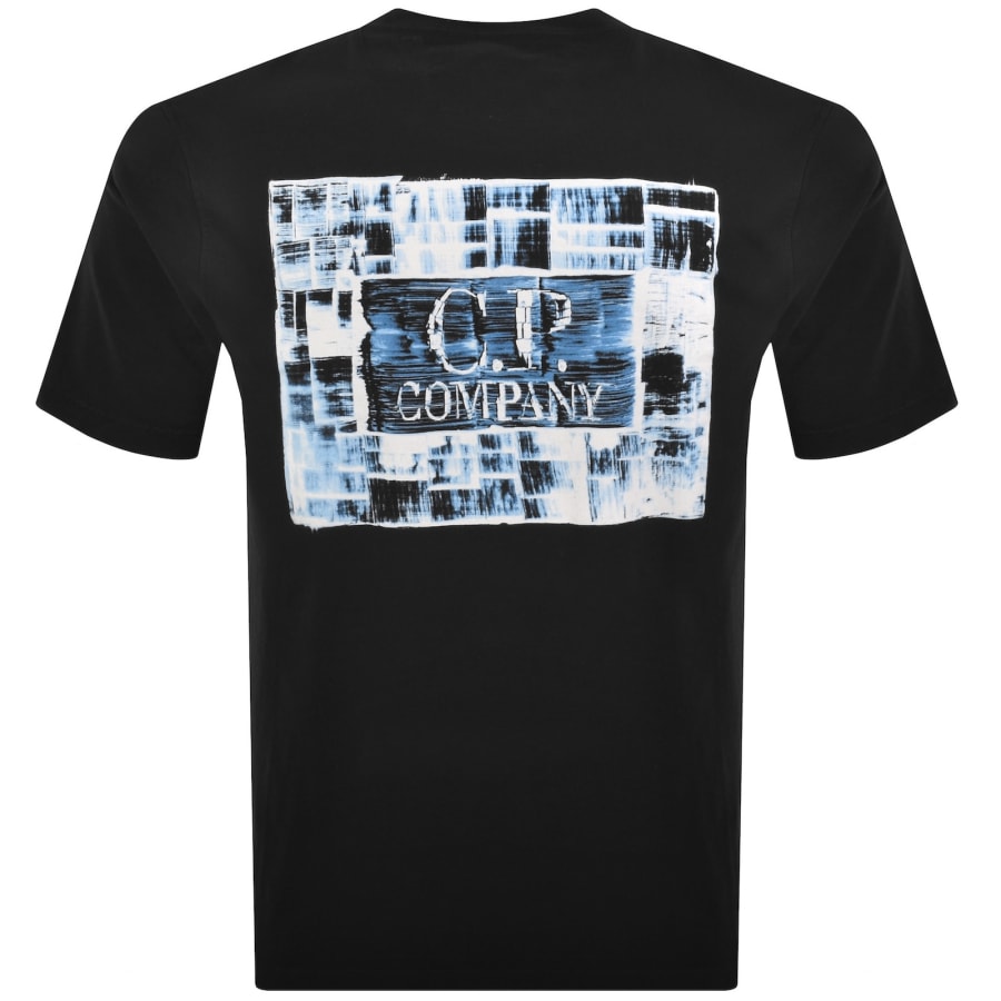 Image number 5 for CP Company Back Logo T Shirt Black
