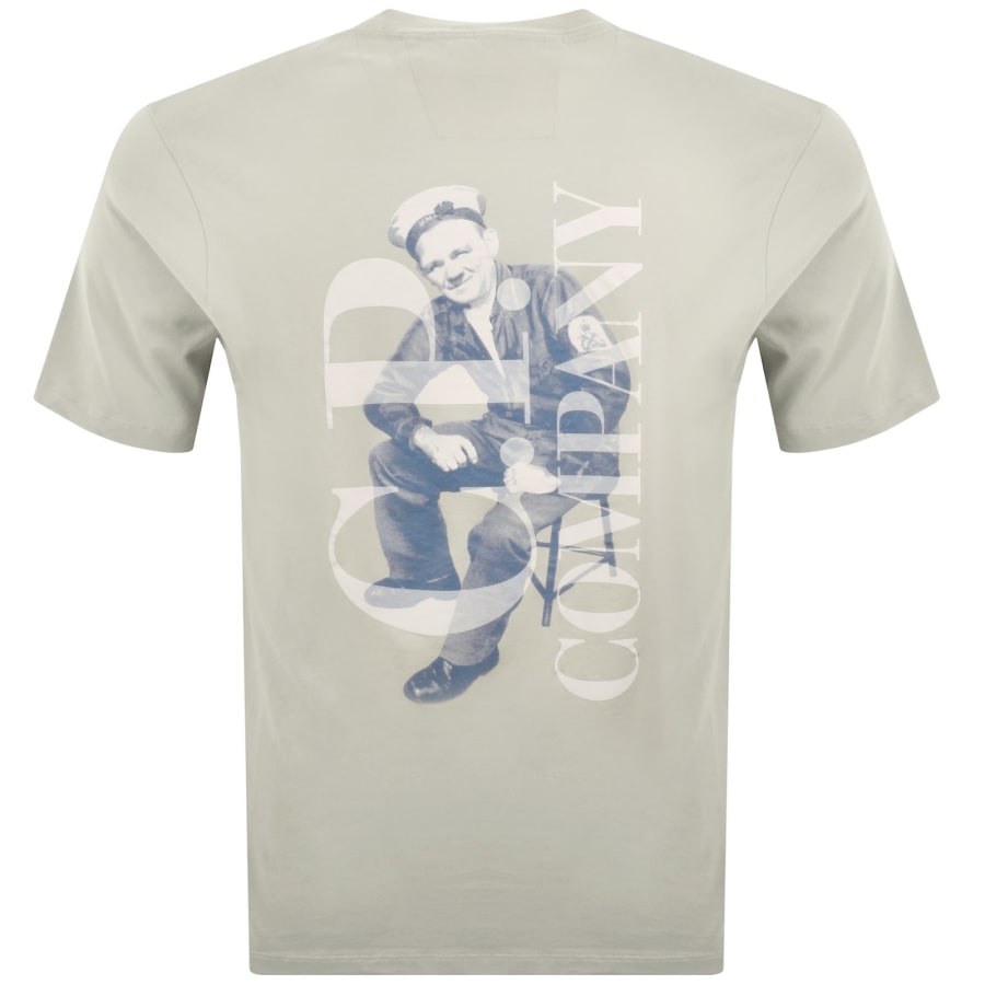 Image number 5 for CP Company British Sailor T Shirt Beige