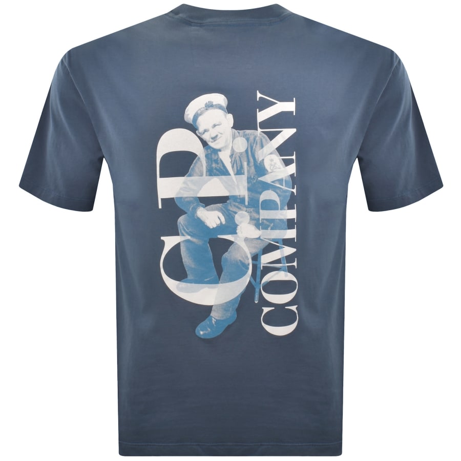 Image number 5 for CP Company British Sailor T Shirt Blue