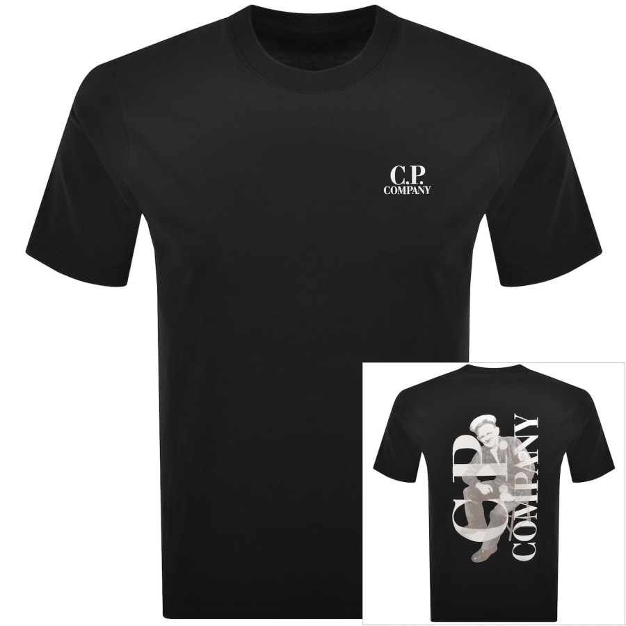 Image number 1 for CP Company British Sailor T Shirt Black