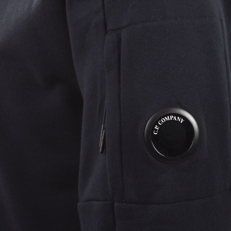 Image number 4 for CP Company Half Zip Sweatshirt Navy