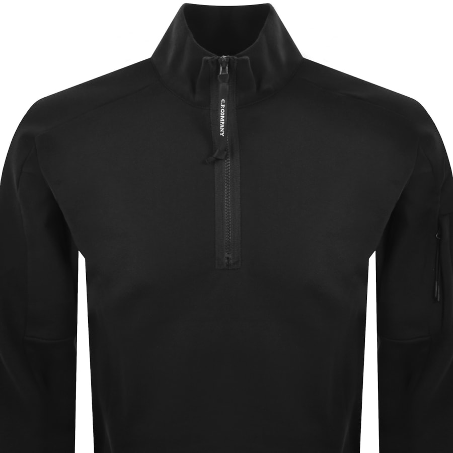 Image number 3 for CP Company Half Zip Sweatshirt Black