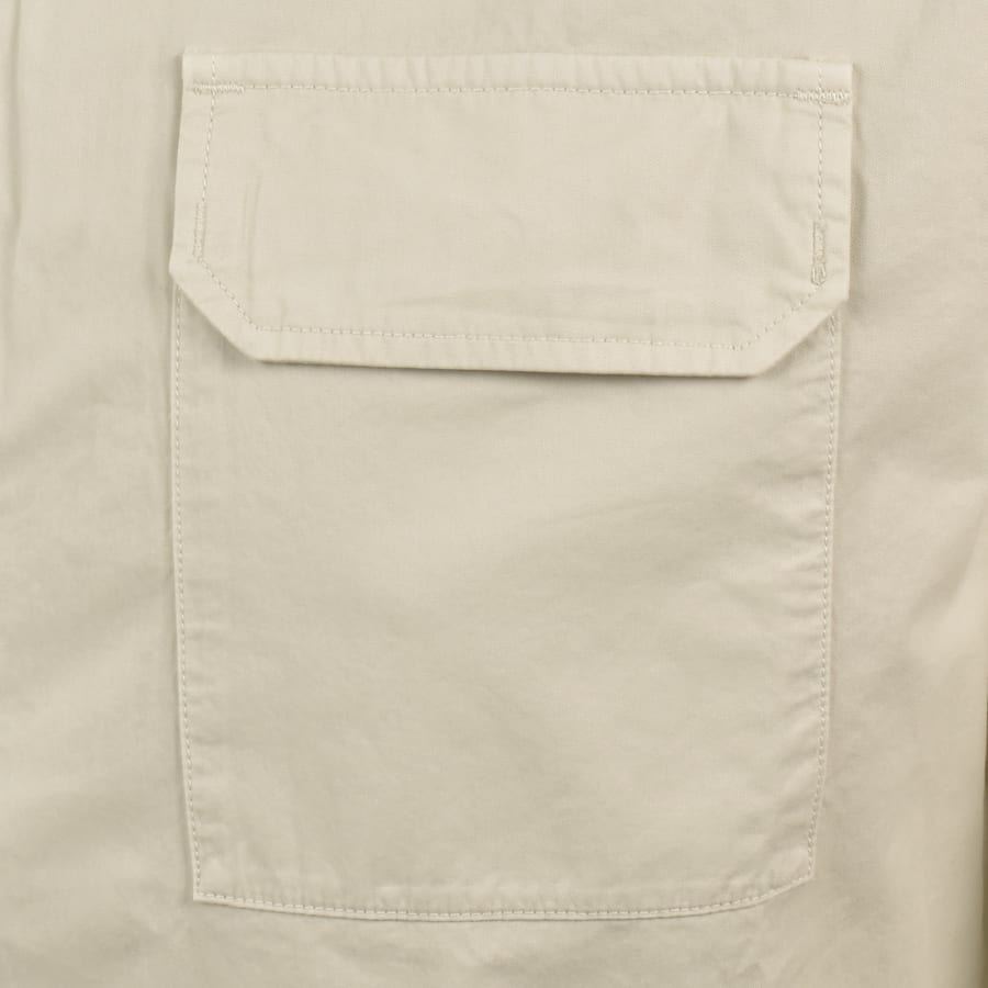 Image number 4 for CP Company Gabardine Overshirt Beige