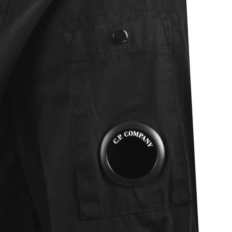 Image number 3 for CP Company Gabardine Overshirt Black