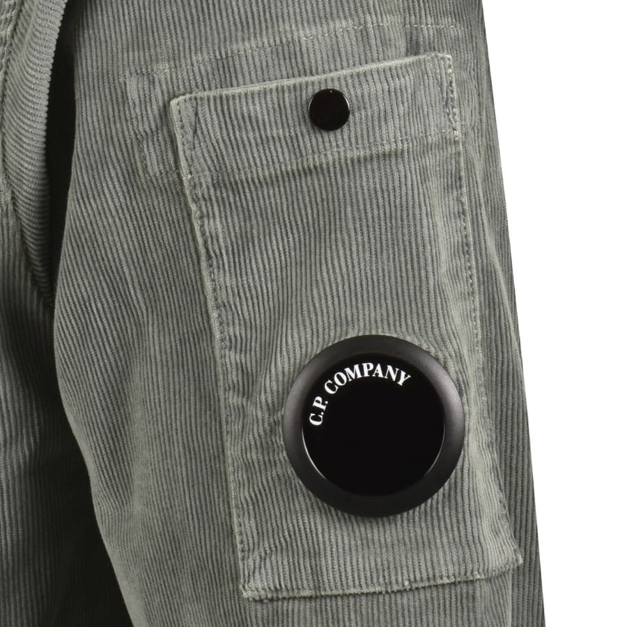 Image number 3 for CP Company Corduroy Shirt Grey