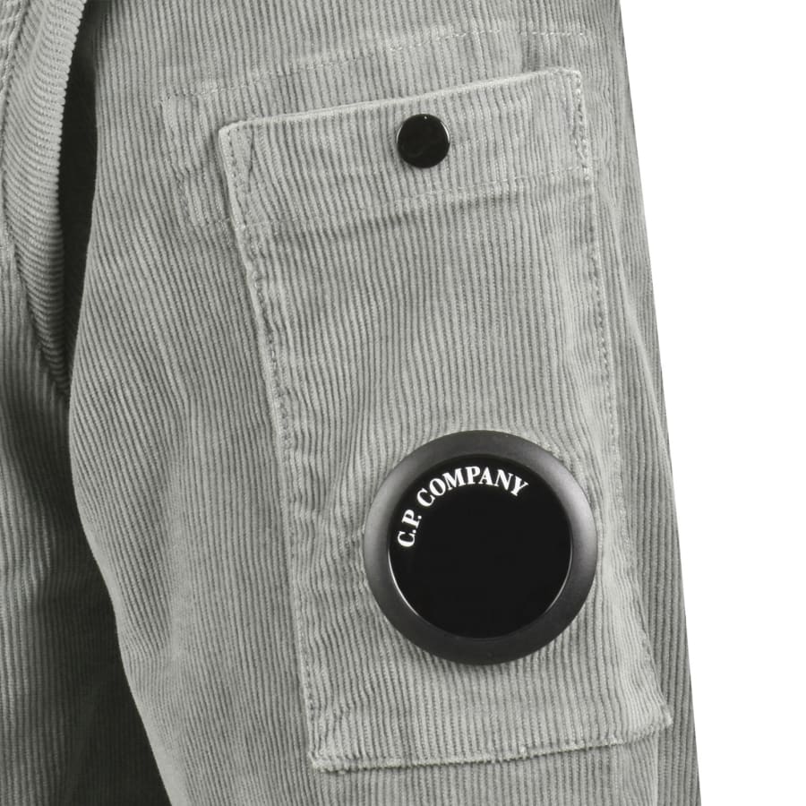 Image number 3 for CP Company Corduroy Shirt Grey
