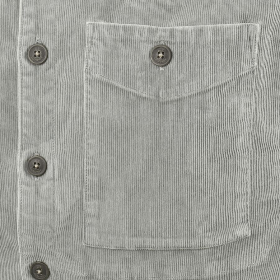 Image number 4 for CP Company Corduroy Shirt Grey