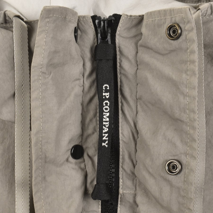 Image number 4 for CP Company Hooded Overshirt Grey