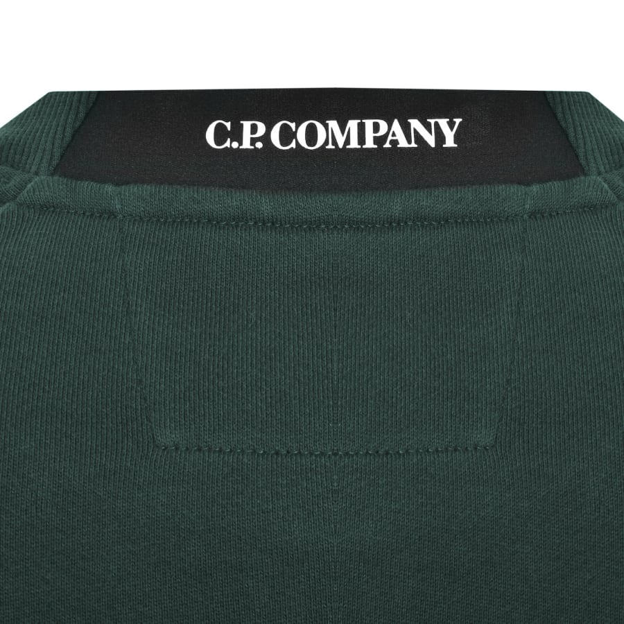 Image number 4 for CP Company Crew Neck Sweatshirt Green