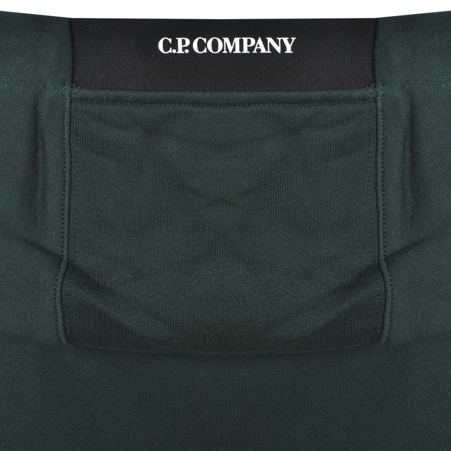 Image number 5 for CP Company Diagonal Raised Hoodie Green