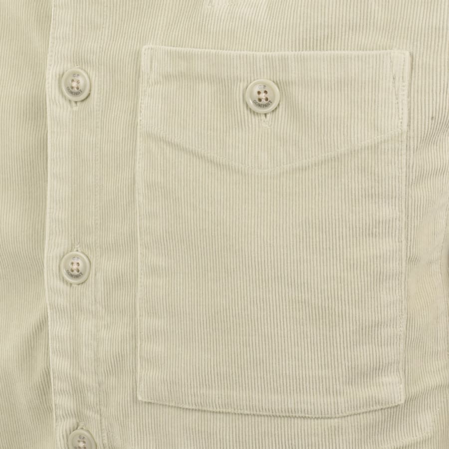 Image number 5 for CP Company Corduroy Shirt Beige