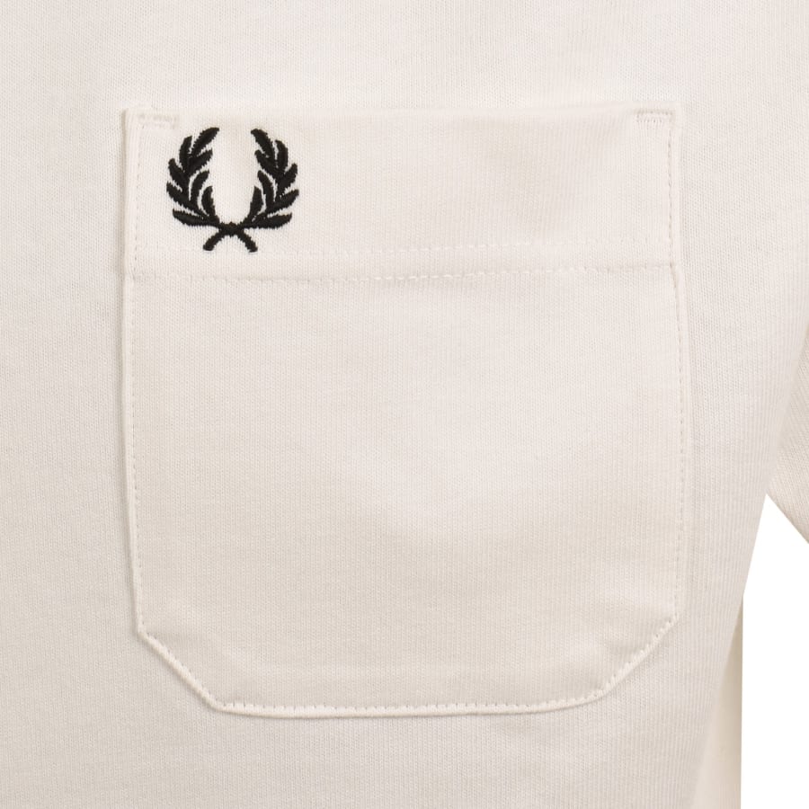 Image number 3 for Fred Perry Relaxed T Shirt White