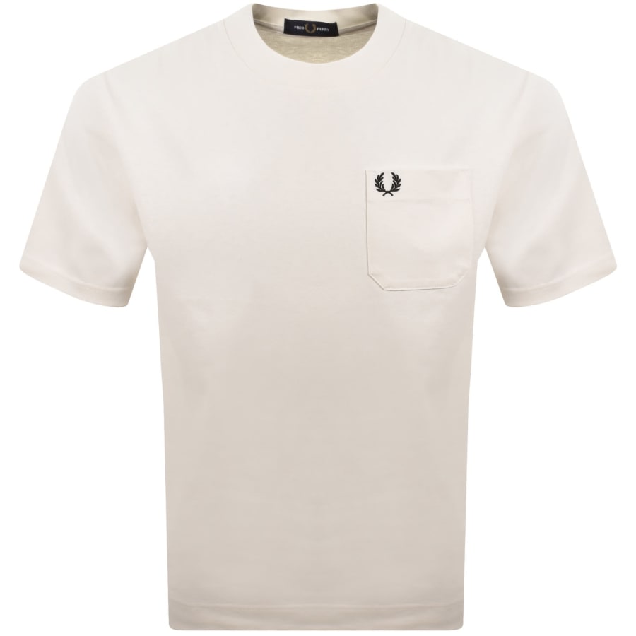 Image number 1 for Fred Perry Relaxed T Shirt White