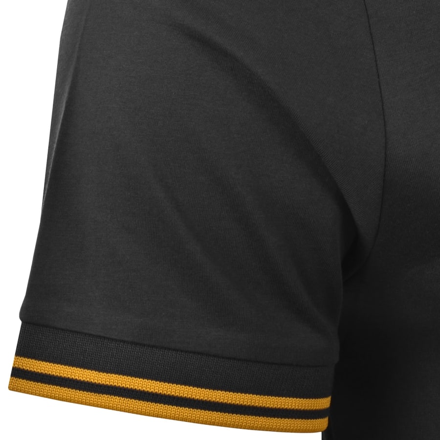 Image number 4 for Fred Perry Twin Tipped T Shirt Anchor Grey