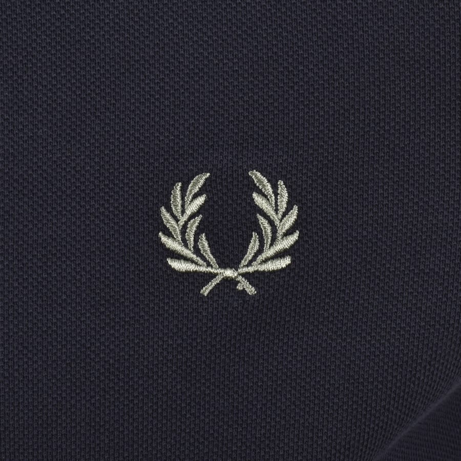 Image number 3 for Fred Perry Twin Tipped Polo T Shirt Blue