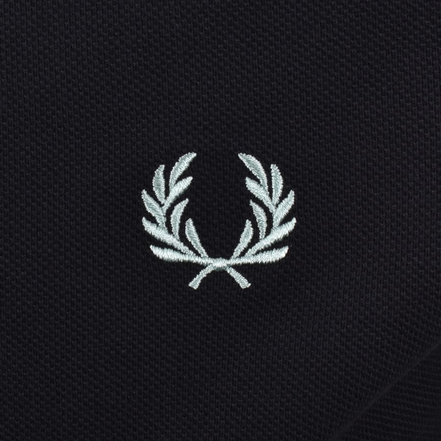 Image number 3 for Fred Perry Twin Tipped Polo T Shirt Navy