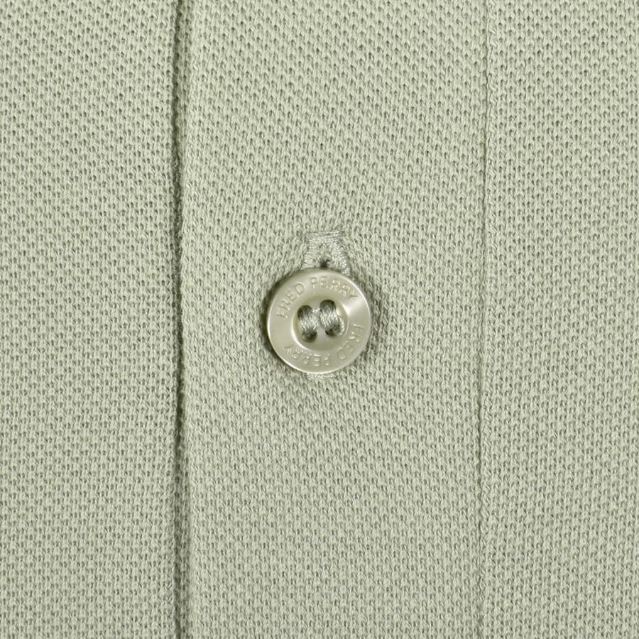 Image number 4 for Fred Perry Knit Polo T Shirt Green