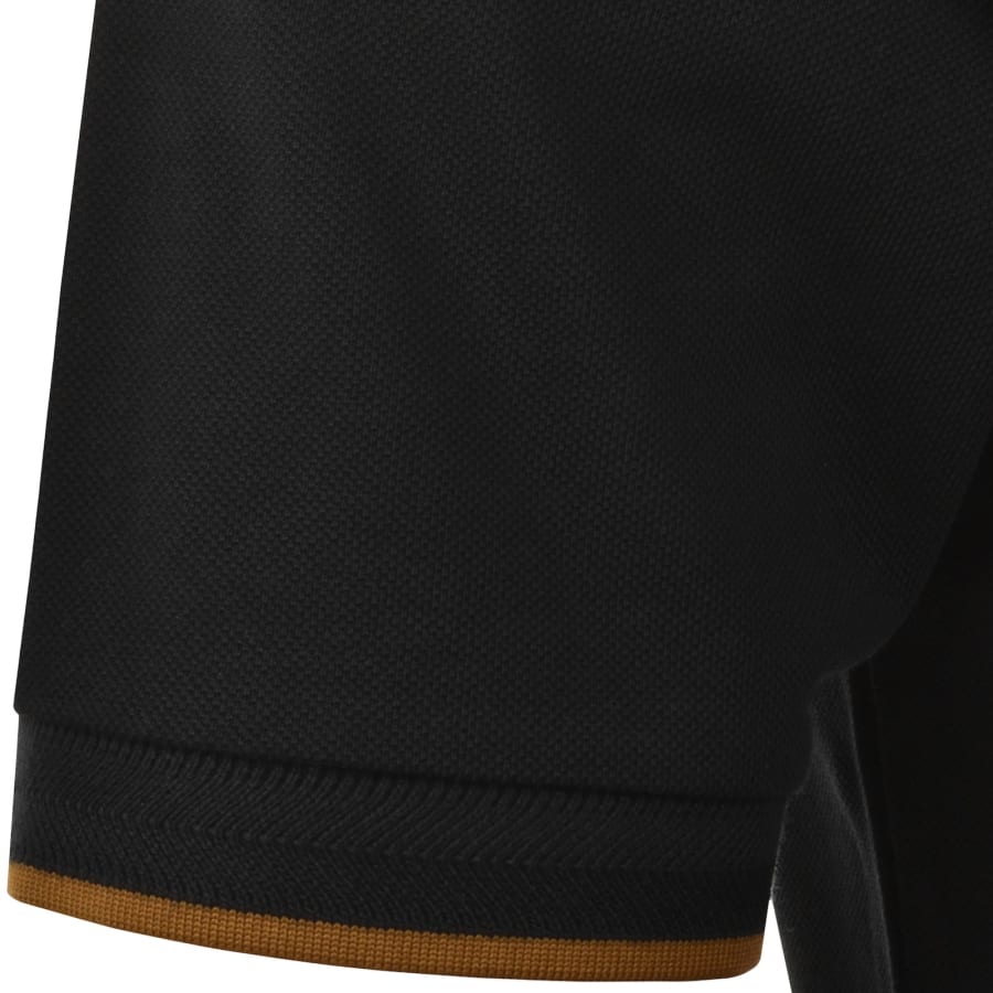 Image number 4 for Fred Perry Logo Polo T Shirt Black