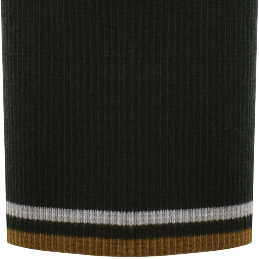 Image number 5 for Fred Perry Half Zip Sweatshirt Night Green