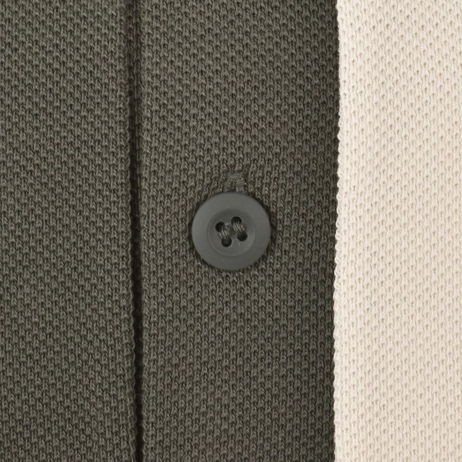 Image number 4 for Fred Perry Logo Polo T Shirt Cream