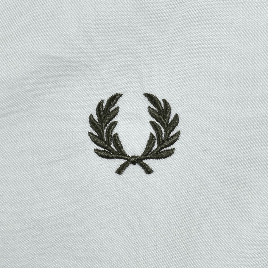 Image number 3 for Fred Perry Twill Harrington Jacket Blue
