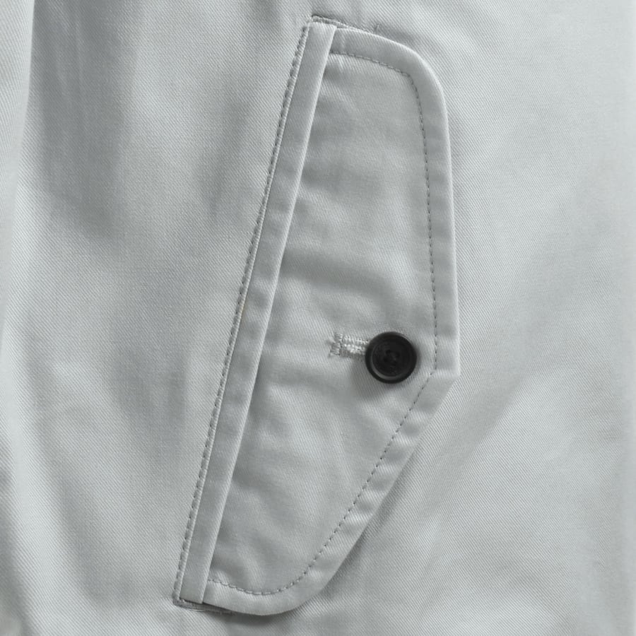 Image number 5 for Fred Perry Twill Harrington Jacket Blue